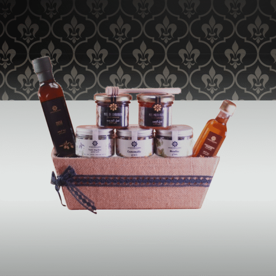 coffret artisanat agadir coffret produit de terroir coopérative artisanale agadir argan biologique cadeau miel bio boite cadeau artisanal