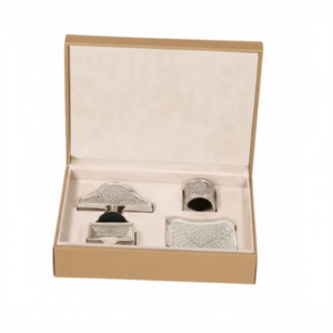 coffret accessoires de bureau cuivre artisanal agadir