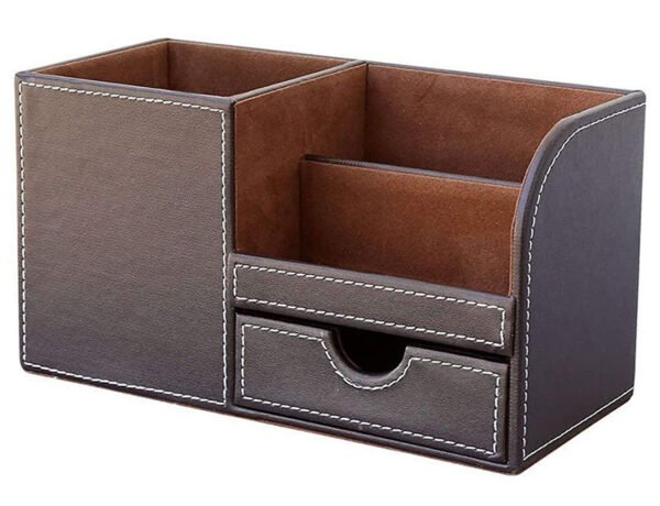 set de bureau artisanal cuir similicuir personnalise rabat casablanca 17
