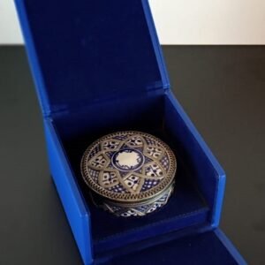 cOFFRET BOITE BIJOUX ARTISANALE MAROCAIN POTERIE 3