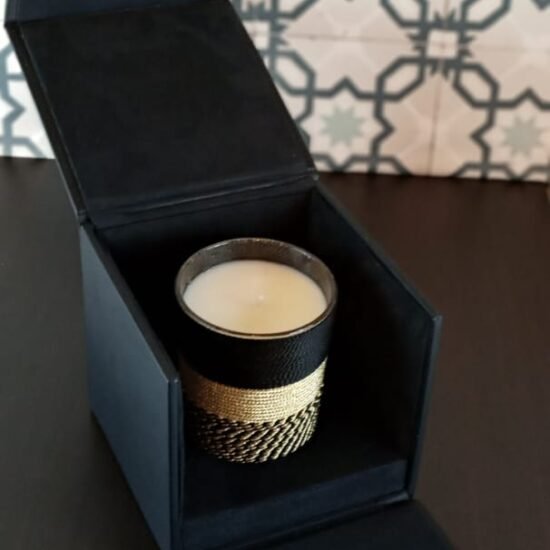coffret cadeau bougie artisanale - artisanat du Maroc