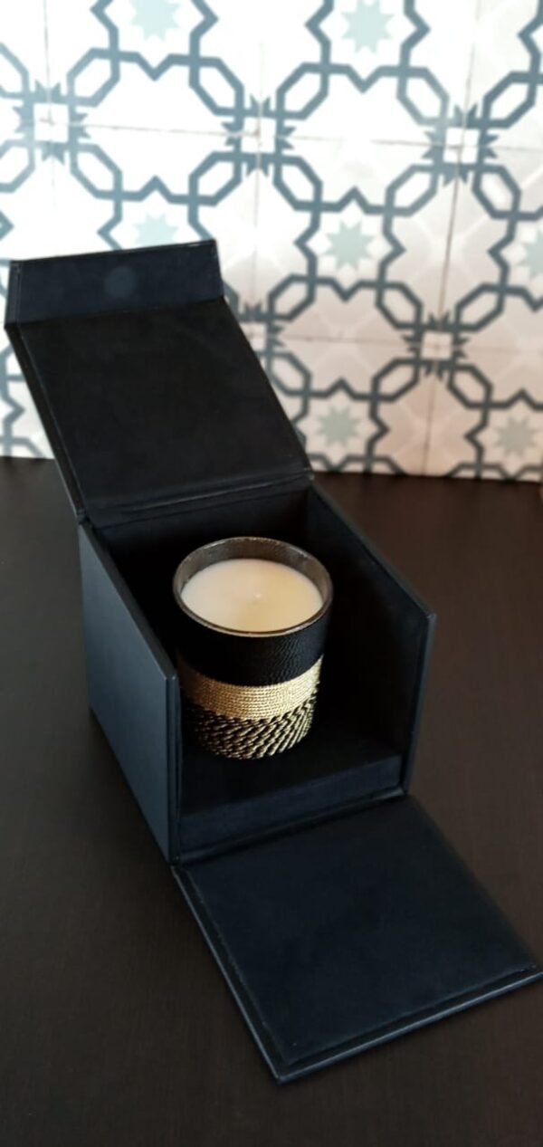 coffret cadeau bougie artisanale - artisanat du Maroc