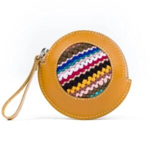 Coffret Set sac en portefeuille femme en cuir similicuir personnalisable cadeau artisanal maroc 2